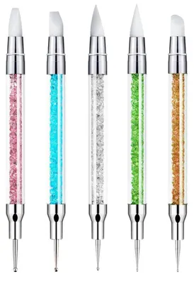 Produktbild von Nagelkunst Set Skulpturstift 5-teilig mit Pinsel & Dotting Pen