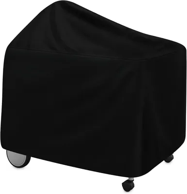 Imagen del producto de Funda para parrillas de carbón de 22 pulgadas, fabricada en tejido Oxford impermeable, con dimensiones de 123x65x101 cm, ideal para uso en jardines y campamentos
