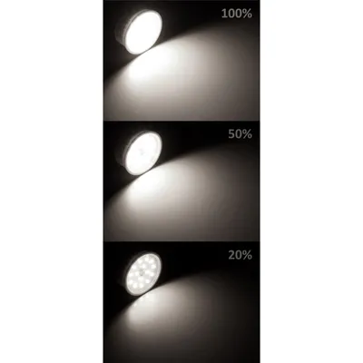 Obrázek produktu pro Modul McShine LED, 7W, 470 lumenů, 230V, 50x23mm, neutrální bílá, 4000K, stupňovitě stmívatelný