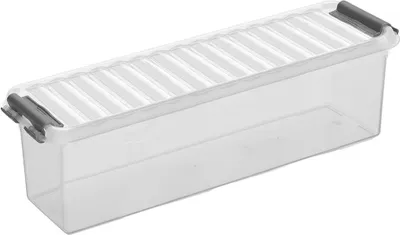 Produktbild von Sunware Aufbewahrungsbox - transparent - 1.3L - 27 x 8 x 9 cm