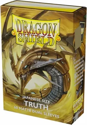 Productafbeelding van Dragon Shield - 60 sleeves in Japans formaat, dubbelwandig en mat