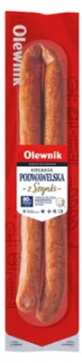 Zdjęcie produktu dla Kiełbasa podwawelska z szynki 400 g Olewnik