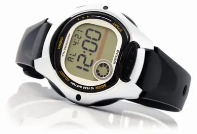 Image de Casio Collection LW-200-1AVEF Montre numérique pour enfants 10 ans d'autonomie de la pile