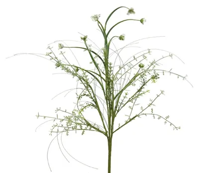 Produktbild von Ranunkel Strauß Kunst Blumen für Zuhause, Hochzeit, Büro - weiß