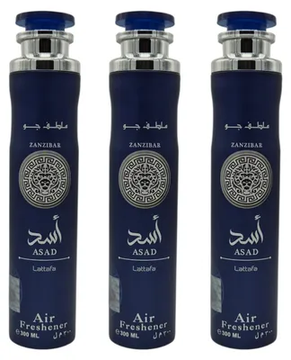 Produktbild von Raumduft Set Lufterfrischer Asad Zanzibar 3x300ml=900ml
