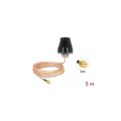 Produktbild von DELOCK Antenne SMA St 2dBi omnidir. + Kabel RG-316U 5.0m