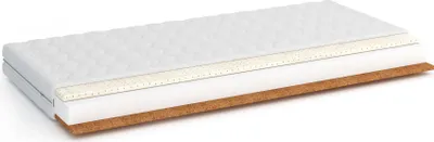 Obrázek produktu pro FURNLUX Bezpružinová matrace Dream White 80x180cm / Hlavní barva: bílá / Rozměry: 80 x 180 x 12 cm