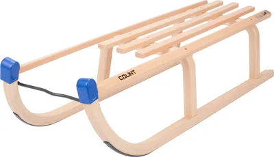 Obrázok produktu pre Drevené sánky značky COLINT Davos - dĺžka 90 cm - klasické sánky z bukového dreva