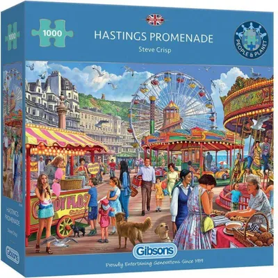 Immagine prodotto di Gibsons Puzzle Hastings Promenade 1000 pezzi Paesaggio