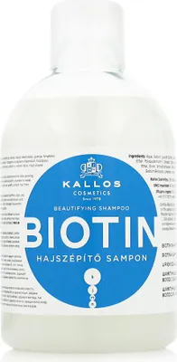 Produktbild von Kallos Biotin Beautifying Shampoo 1000 ml