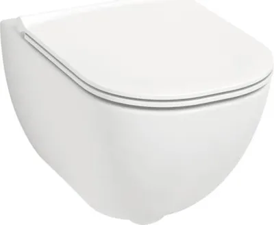 Zdjęcie produktu dla Wiszący zestaw toaletowy Jika MIO-N bez pierścienia spłukującego biały mat H8217147570001