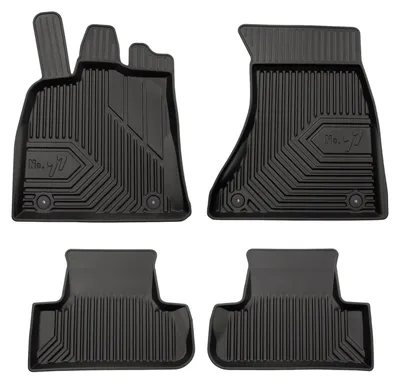 Obrázek produktu pro Gumové vaničkové autokoberce pro: Audi Q5 I 2008-2016 (SUV) – 4 ks, černá, na míru
