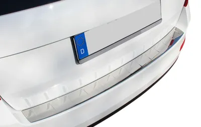 Für Skoda Octavia III Kombi 5E 2013-2017 LADEKANTENSCHUTZ Edelstahl V2A Schutz in der Farbe von Recambo e.K.