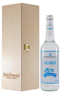Produktbild von Darendrächter Klarer mit Geschenk-Holzkiste
