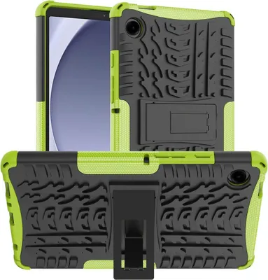 Produktbild von Samsung Galaxy Tab A9 Hülle - Coverup Panzer Back Cover mit Ständer - Grün