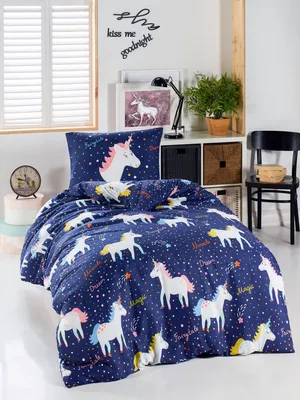 Produktbild von L'Essentiel Linge de Maison, Begonvilla- EPJ8723, Dunkelblau, Bettdecken, 65% Baumwolle / 35% Polyester