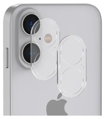 Immagine prodotto di Protezione della fotocamera per iPhone 16 / iPhone 16 Plus [2 pezzi] Pellicola di protezione della fotocamera Pellicola trasparente in vetro temperato Pellicola di protezione contro i graffi dell'obiettivo sul retro Protezione dell'obiettivo Phonillico®