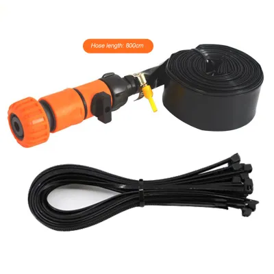 Produktbild von Trampolin Sprinkler Safe einfach zu installieren Kinder im Freien Spielen Wasser Sprinkler Jungen Mädchen Sommer Hinterhof Wasserpark Spaß Spielzeug-Orange ,Größen:S