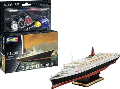 Produktbild von Revell Model Set Queen Elizabeth 2 1:1200