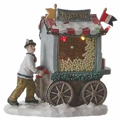 Productafbeelding van Kerstfiguur Popcorn Stall Luville