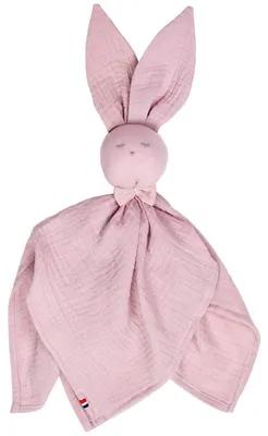 Image de Doudou Jeanne - 50 x 50 cm - Rose | par SEVIRA KIDS
