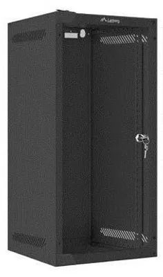 Immagine prodotto di Lanberg WF10-2312-10B Armadio rack 12U a parete Nero