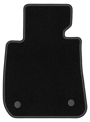 Productafbeelding van Velours bestuurdersmat voor BMW 3 E93 2004-2011 (cabrio) – zwart, op maat – Wielganizator BASIC