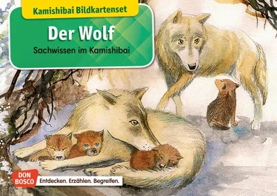 Immagine prodotto di Der Wolf. Kamishibai Bildkartenset.