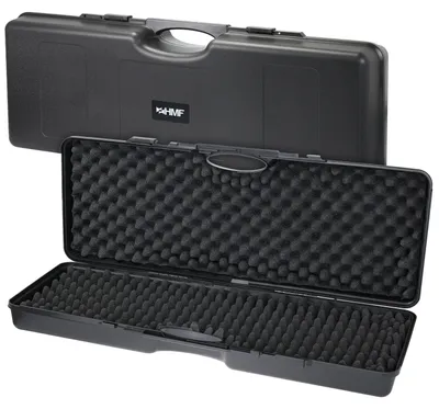 Produktbild von HMF Transportkoffer TPK200, Koffer mit Schaumstoff | 88 x 34,5 x 13 cm | Schwarz