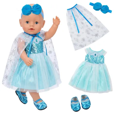 Productafbeelding van Set van 5 Carnavalsoutfits voor Poppen