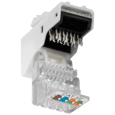 Obrázok produktu pre Keystone modul RJ45 CAT 5e, UTP, 100 MHz