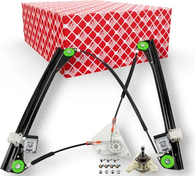 Immagine prodotto di FEBI BILSTEIN 182169 Alzacristalli manuale anteriore sinistro per VW POLO (9N) Polo Berlina (9N4) Polo Berlina (9A4, 9A2, 9N2, 9A6)