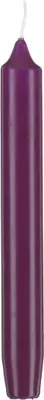 Produktbild von Leuchterkerzen, Tafelkerzen, Haushaltskerzen Brombeere, 250 x Ø 25 mm, 12 Stück
