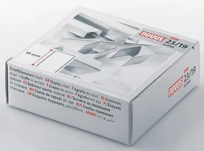 Produktbild von Heftklammern 23/20 Super verzinkt Packung mit 50 Stück