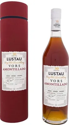 Produktbild von Lustau Amontillado Sherry 30 Years VORS + Box 500ml 21,5% Vol.