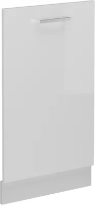 Produktbild von Frontblende Vicco R-Line Weiß Hochglanz 45 cm ohne Arbeitsplatte, Model 54455