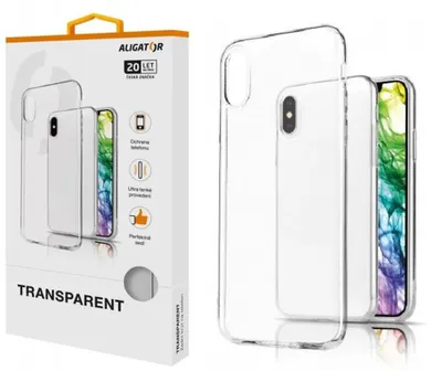 Obrázek produktu pro Obal / kryt na Aligator S6100 Duo transparentní
