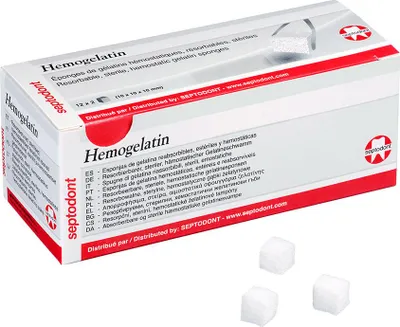 Produktbild von Hemogelatin Schwamm steril 24St