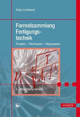 Produktbild von Formelsammlung Fertigungstechnik