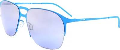 Produktbild von Italia Independent MOD 0211 I THIN METAL  SKY LED 57/15/140 Herren Sonnenbrillen