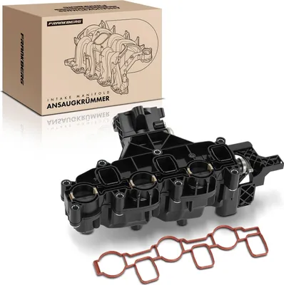 Imagen del producto de Frankberg, colector de admisión, módulo de admisión, para motor, compatible con VW Polo, Seat Ibiza IV, Skoda Fabia II, Roomster