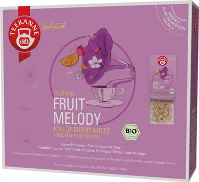 Image de TeekanneFruit Melody Luxury Bag 20 sachets