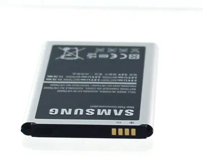 Produktbild von Akku für Samsung EB-BN750BBC mit NFC Li-Ion 3,8 Volt 3100 mAh schwarz.