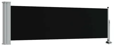 Immagine prodotto di vidaXL Tenda laterale estensibile 80×300 cm nero