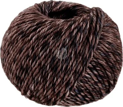 Produktbild von Lana Grossa VINTAGE CHUNKY Farbe 012 - Graubraun/Dunkelgrau