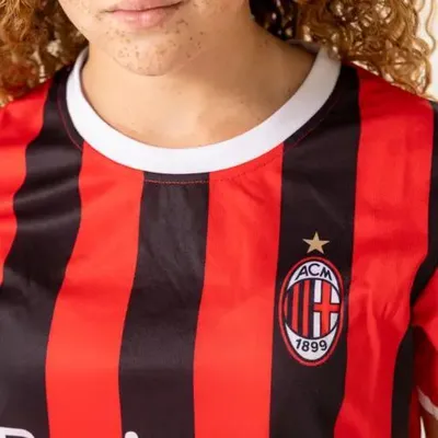 Zdjęcie produktu dla Koszulka domowa AC Milan Dziecięca - Rozmiar 152