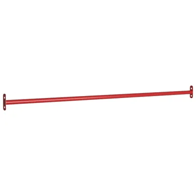 Image de Vidaxl Rekstat 125 cm Stahlrot