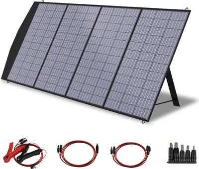Produktbild von Solarpanel, hohe Effizienz, tragbares Design, 18V 200W