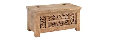 Produktbild von Truhe Vienna 90 x 45 x 43 cm Mango Natur