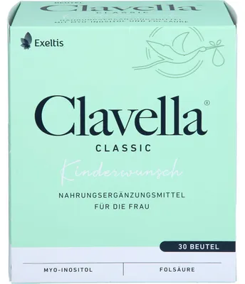 Produktbild von Clavella Classic Pulver zur Regulation des Monatszyklus und des Eisprungs, 30 g Beutel
